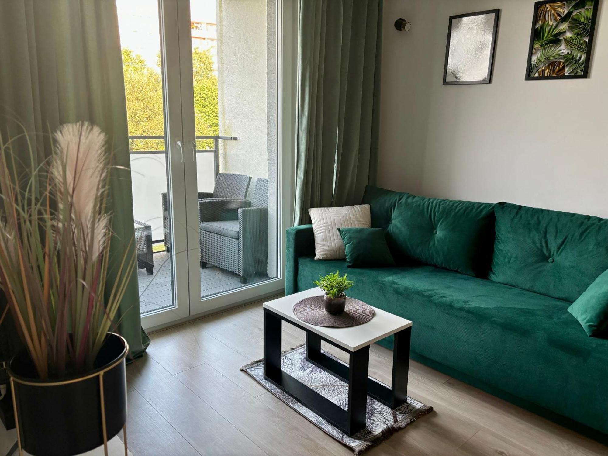 Apartment Green With Private Bike Storage Svinoústí Exteriér fotografie